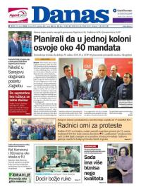 Danas - broj 6729, 2. mar 2016.