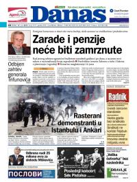 Danas - broj 5735, 12. jun 2013.