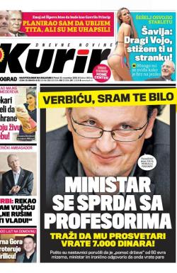 Kurir - broj 638, 13. nov 2015.