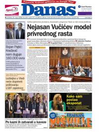 Danas - broj 6891, 11. avg 2016.