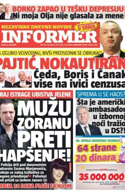 Informer - broj 1213, 26. apr 2016.