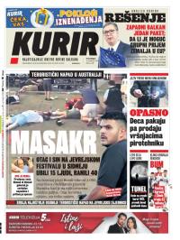 Kurir - broj 4238, 15. dec 2025.