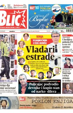 Blic - broj 6053, 16. dec 2013.