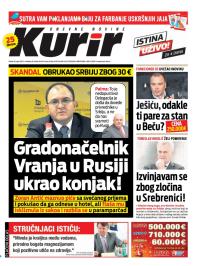 Kurir - broj 3443, 26. apr 2013.