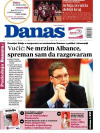 Danas - broj 6235-6236, 25. okt 2014.