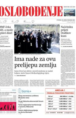 Oslobođenje - broj 25293, 25. apr 2017.