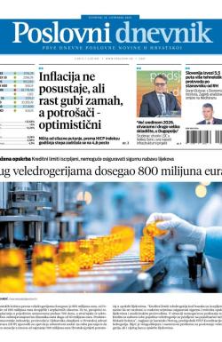 Poslovni Dnevnik - broj 5447, 16. okt 2025.