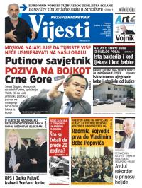 Vijesti - broj 5998, 6. dec 2014.