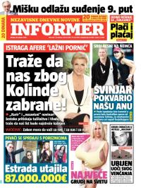 Informer - broj 826, 20. jan 2015.