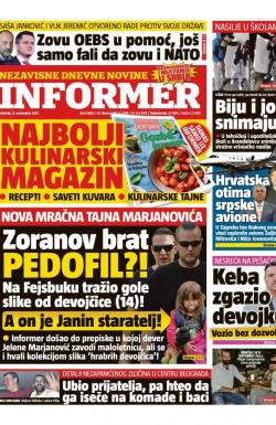 Informer - broj 1688, 9. nov 2017.