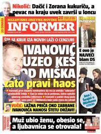 Informer - broj 831, 26. jan 2015.