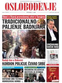 Oslobođenje - broj 24.828, 7. jan 2016.