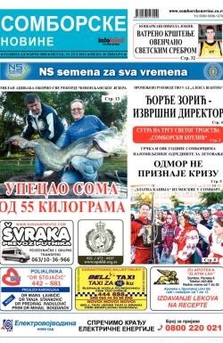 Somborske novine - broj 3082, 19. jul 2013.