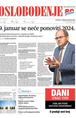 Oslobođenje - broj 27200, 17. jan 2023.