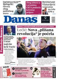 Danas - broj 7809-7811, 15. feb 2019.