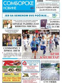 Somborske novine - broj 3253, 28. okt 2016.