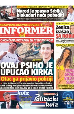 Informer - broj 4082, 13. sep 2025.