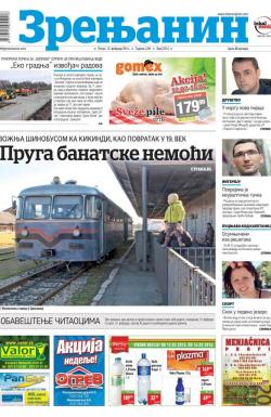 Zrenjanin - broj 3314, 12. feb 2016.