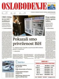 Oslobođenje - broj 25238, 28. feb 2017.