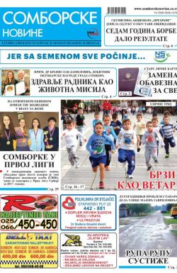 Somborske novine - broj 3253, 28. okt 2016.