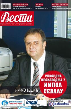 Vesti, Užice - broj 3421, 9. jan 2015.