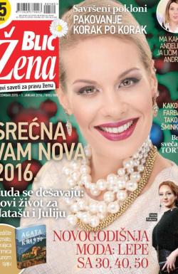 Blic Žena - broj 580, 26. dec 2015.