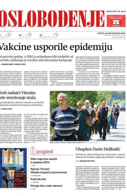 Oslobođenje - broj 26031, 18. maj 2019.