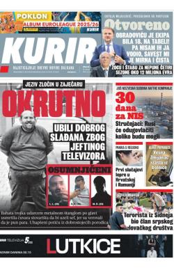 Kurir - broj 4239, 16. dec 2025.