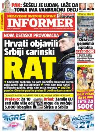 Informer - broj 1032, 22. sep 2015.