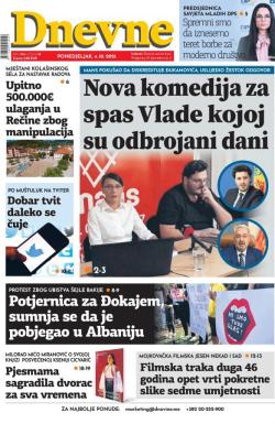 Dnevne novine - broj 3114, 4. okt 2021.