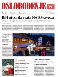 Oslobođenje - broj 26245, 21. dec 2019.