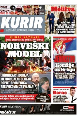 Kurir - broj 3324, 26. maj 2023.