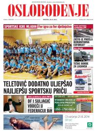 Oslobođenje - broj 24.323, 20. avg 2014.