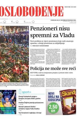 Oslobođenje - broj 27792, 23. dec 2024.