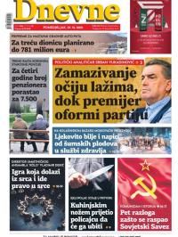 Dnevne novine - broj 3186, 27. dec 2021.