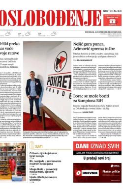 Oslobođenje - broj 26239, 15. dec 2019.