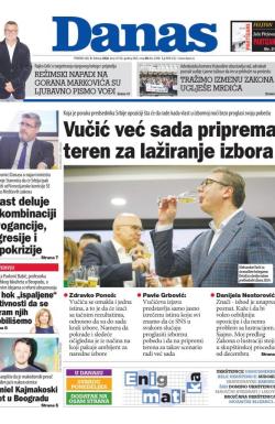 Danas - broj 10138, 9. feb 2026.