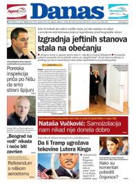 Danas - broj 7493, 5. apr 2018.