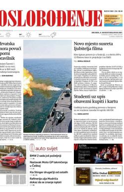 Oslobođenje - broj 25397, 9. avg 2017.