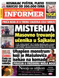Informer - broj 845, 11. feb 2015.