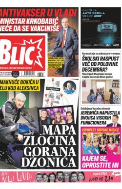 Blic - broj 8861, 28. okt 2021.