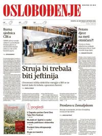 Oslobođenje - broj 25112, 22. okt 2016.