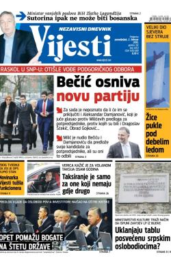 Vijesti - broj 6053, 2. feb 2015.