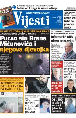 Vijesti - broj 6049, 29. jan 2015.