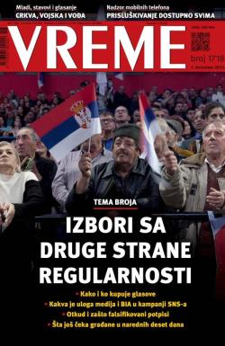 Vreme - broj 1718, 7. dec 2023.