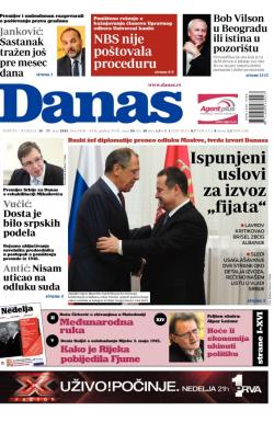Danas - broj 6438-6439, 16. maj 2015.