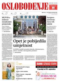 Oslobođenje - broj 25813, 7. okt 2018.