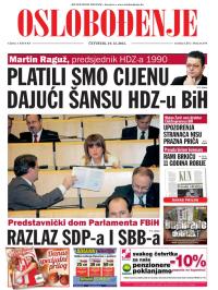 Oslobođenje - broj 24.079, 19. dec 2013.