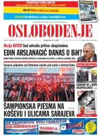 Oslobođenje - broj 24.607, 31. maj 2015.