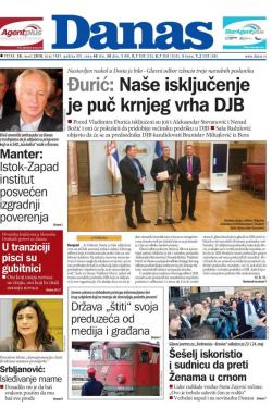 Danas - broj 7487, 30. mar 2018.